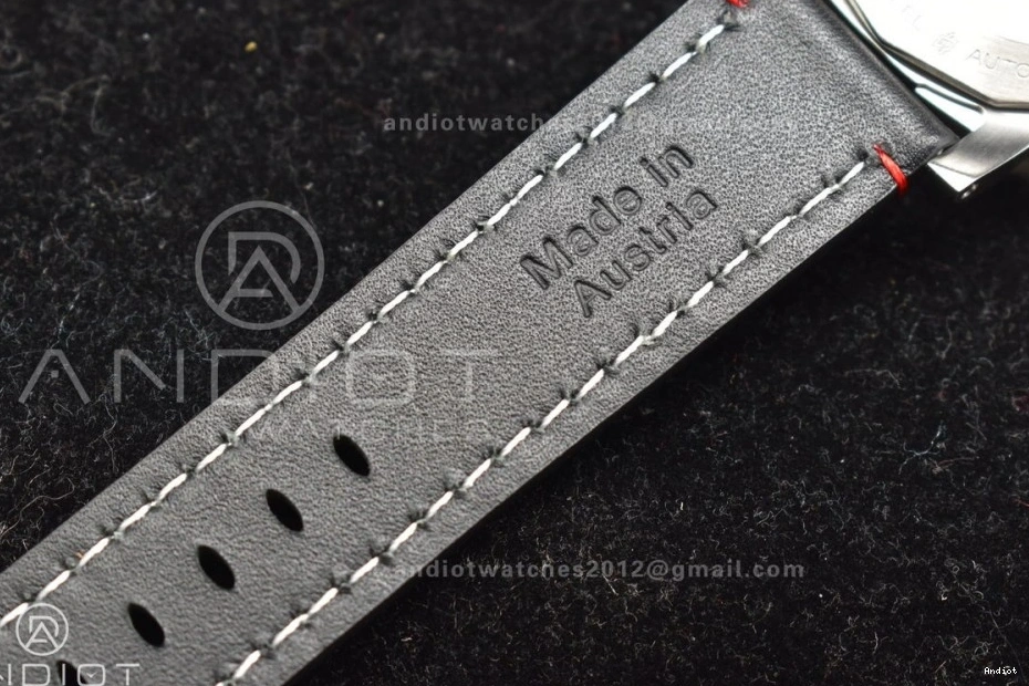  Best Green Leather Brown PAM732 Dial Edition on 1:1 TTF Strap P9010 Dark 0401